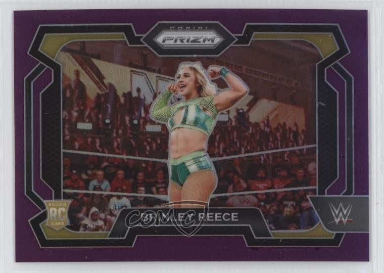 2024 Panini Prizm WWE Purple Prizm 108/149 Brinley Reece #36 Rookie RC 1t5