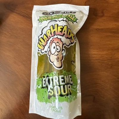 Pouch Van Holten's Warheads Extreme Sour Jumbo Dill Pickle In-A Pouch