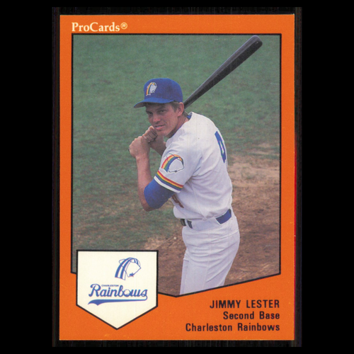 Jimmy Lester #989 1989 ProCards Minor League Team Sets Charleston ...