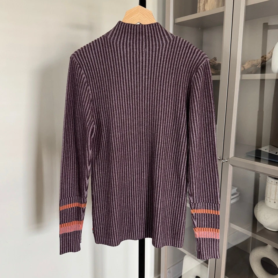 Suéter Smartwool Dacono Woodsmoke Cuello Simulado Manga Larga Puño Pulgar Talla XL Foto 2 de 4