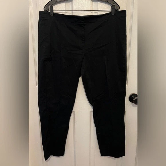 J. JILL Women's Black Stretch Capri Pants Size 16