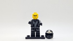 LEGO minifigure Cole njo0080 Ninjago Final Battle 70502 black ninja       read