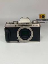 Fujifilm X-T100 24.2MP Mirrorless Digital Camera Only Body Silver English