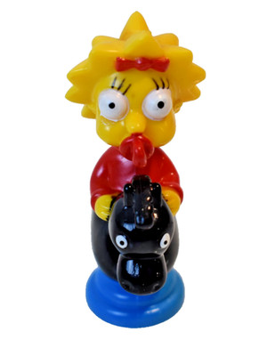 The Simpsons Maggie Knight 3D Chess Replacement / Spare Piece Blue