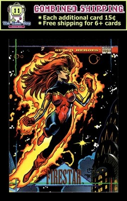 1993 SkyBox Marvel Universe #20 Firestar