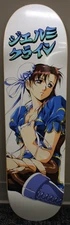 JK Industries Chun Li 3 8.5" Pearl White Skateboard Deck