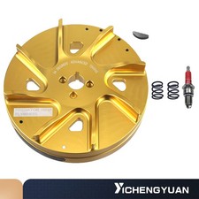 Billet Flywheel Aluminum with 26LB Spring Spark Plug Set For Predator 212cc Hemi