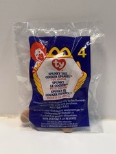 1993 McDonald's TY Teenie Beanie Baby Spunky the Cocker Spaniel With Tag NEW