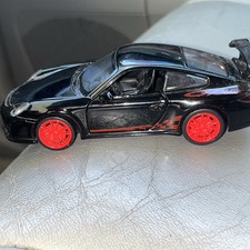 MINI GT PORSCHE 911 992 GT3 RS 1/64 BLACK DIECAST MODEL CAR MGT00681-P12 NICE