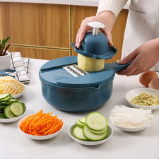 9 in 1 Mandoline Slicer Multi-Functional Vegetable Chopper Food Dicer Salad uk.