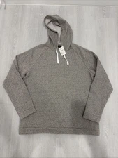 Men’s ONIA Speckle Knit Hoodie Long Sleeve Sweatshirt - XXL GRAY $130