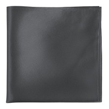 Dark Gray Men Pocket Square Solid Suit Handkerchief for Tuxedo Formal Events ...