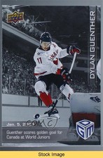 2023 Upper Deck All-Sports Game Dated Moments Silver Dylan Guenther #4 READ 1hh