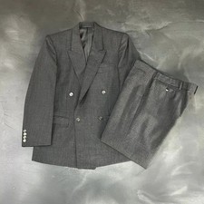 Christian Dior Silver Button Blazer Suit Set Jacket Pants