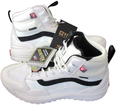Vans Women's UltraRange Exo Hi MTE-2 Boots Marshmallow White Black Size 8.5 NIB