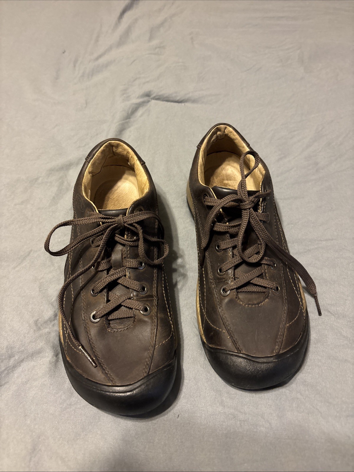 Scarpe da trekking Keen Toyah in pelle marrone taglia 7 5