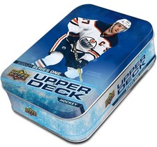 2020-21 NHL Upper Deck Series 1 Hockey Factory Sealed Tin Box Mega Packs