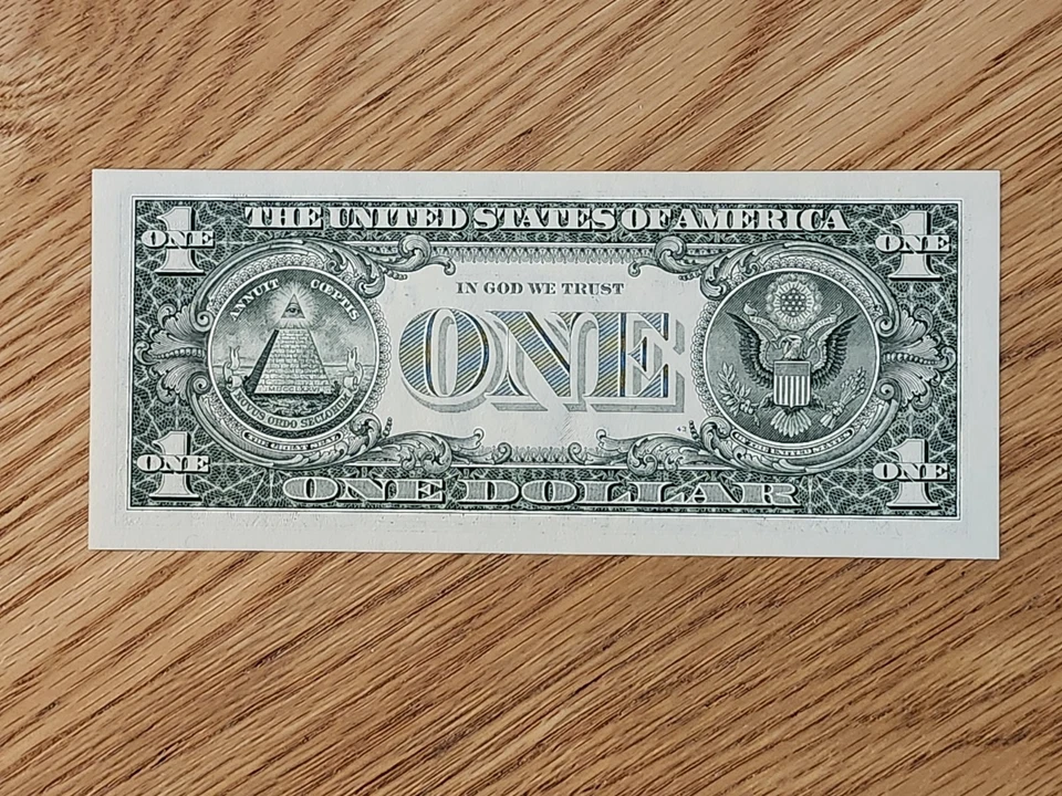 2003 A $1 "STAR NOTE" ATLANTA DISTRICT UNC/GEM F00045280* 000 START  4 OF 4 Cons - Image 2 of 4