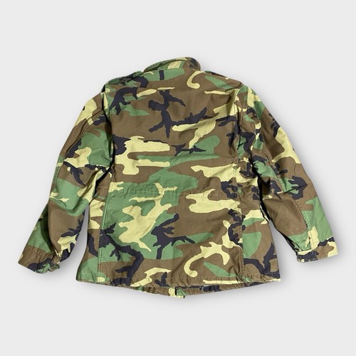 US Army Field Coat Cold Weather Medium Regular M-81 Woodland Camo Combat Utility - Picture 3 of 18