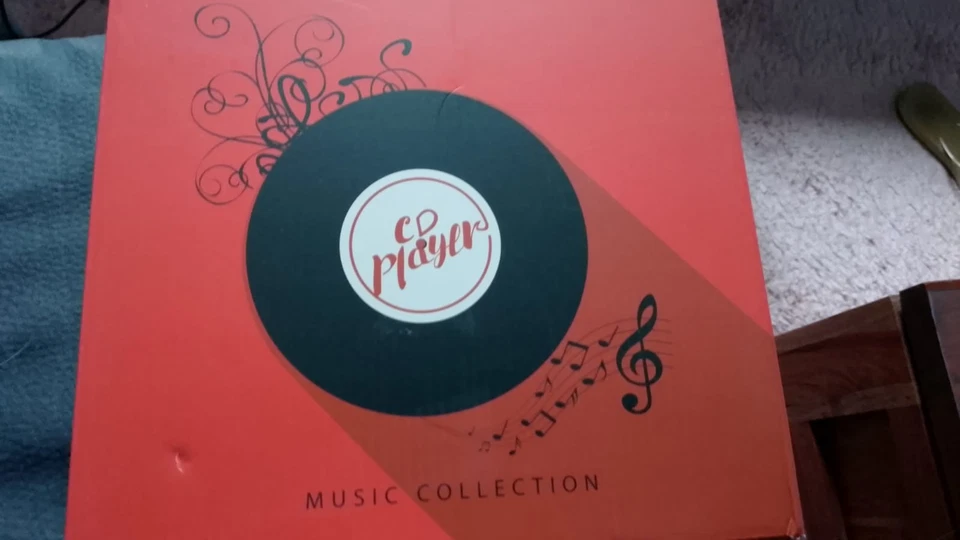 Tragbarer CD-Player Boombox Kompakt-Radio mit Stereo-Lautspreche