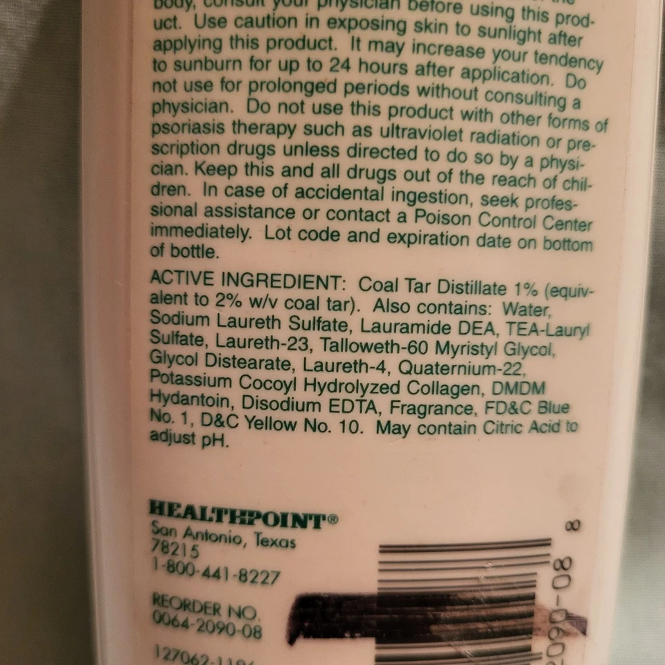 Champú terapéutico de alquitrán de hulla Ionil T Plus 8 fl oz  Foto 4 de 4