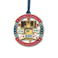Beacon Design ChemArt 250 Years of Liberty Ornament