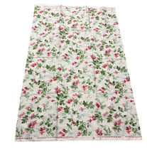 Schumacher "Garden Gate" Chintz Fabric in Magenta 4 yards by 54"