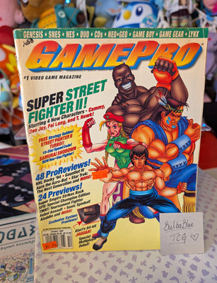 GamePro Magazine December 1992 Issue 11 Super Street Fighter II Illustrated