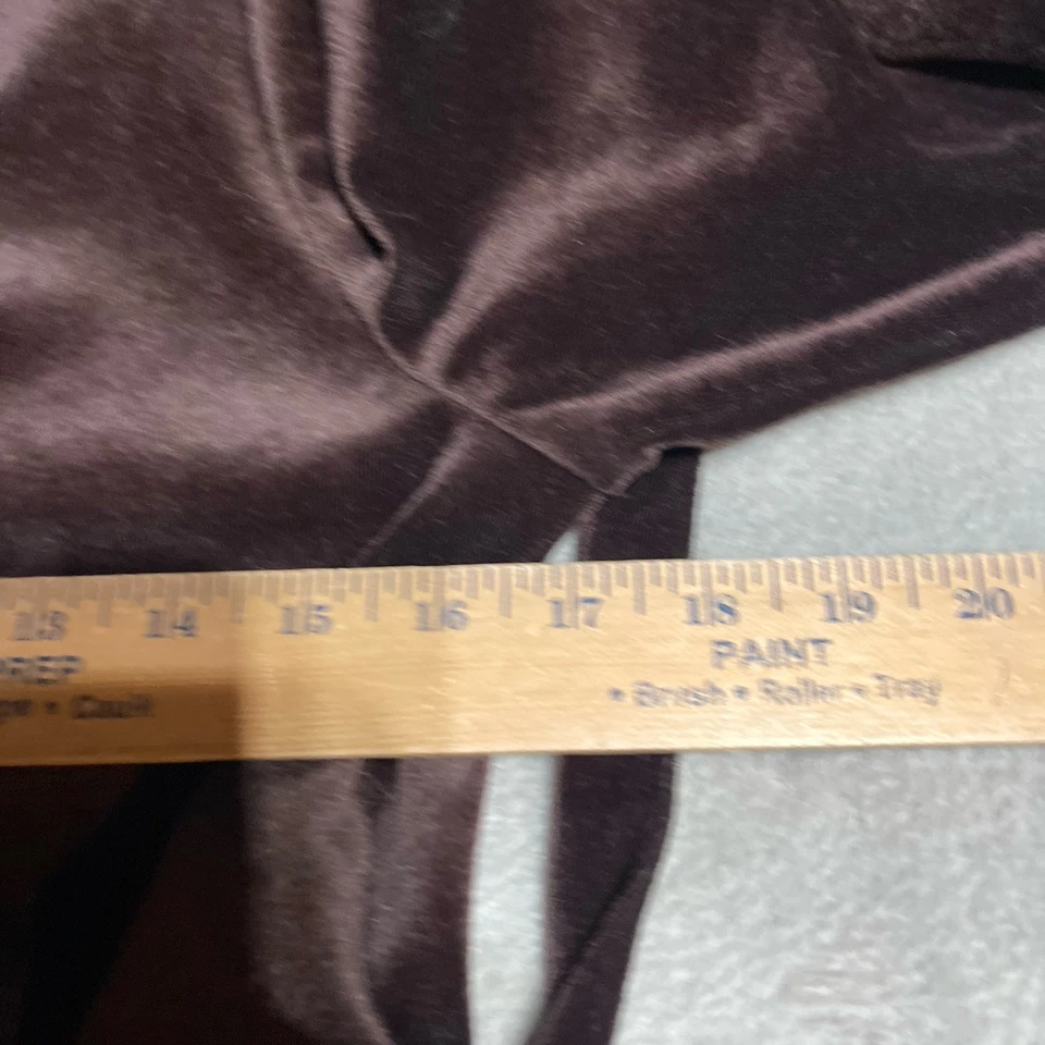 Vestido Vintage Studio Ease Para Mujer 14P Marrón Terciopelo Modesto Hada del Bosque Foto 4 de 4