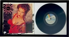Sheena Easton Signed The Lover In Me Vinyl LP Framed Record Display Pop JSA COA