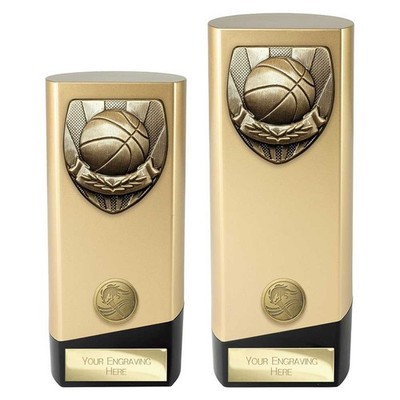 BASKETBALL PRIME GOLD TROPHY AWARDS 2 GRÖßEN KOSTENLOSE GRAVUR SPIELER DES SPIELS