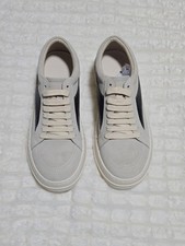 Rick Owens Low Sneakers Mens EU 43 Gray Black...