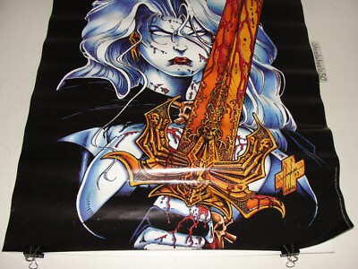 Vintage Lady Death Poster 1993 Chaos Comics 24
