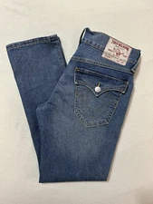 True Religion Jeans Geno Men’s 31 (32x32) Relaxed Slim Flap Pockets