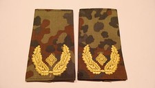 Bundeswehr Rangschlaufen Heer gelb auf Tarn Brigadegeneral 1 paar