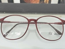 SEBASTIANO 800 Wine Vintage RETRO eyeglasses NEW size 58-18 OVERSIZED 80's