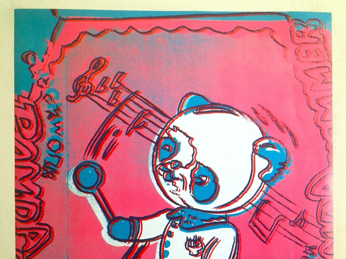 ANDY WARHOL FOUNDATION VINTAGE POP ART POSTER PRINT 