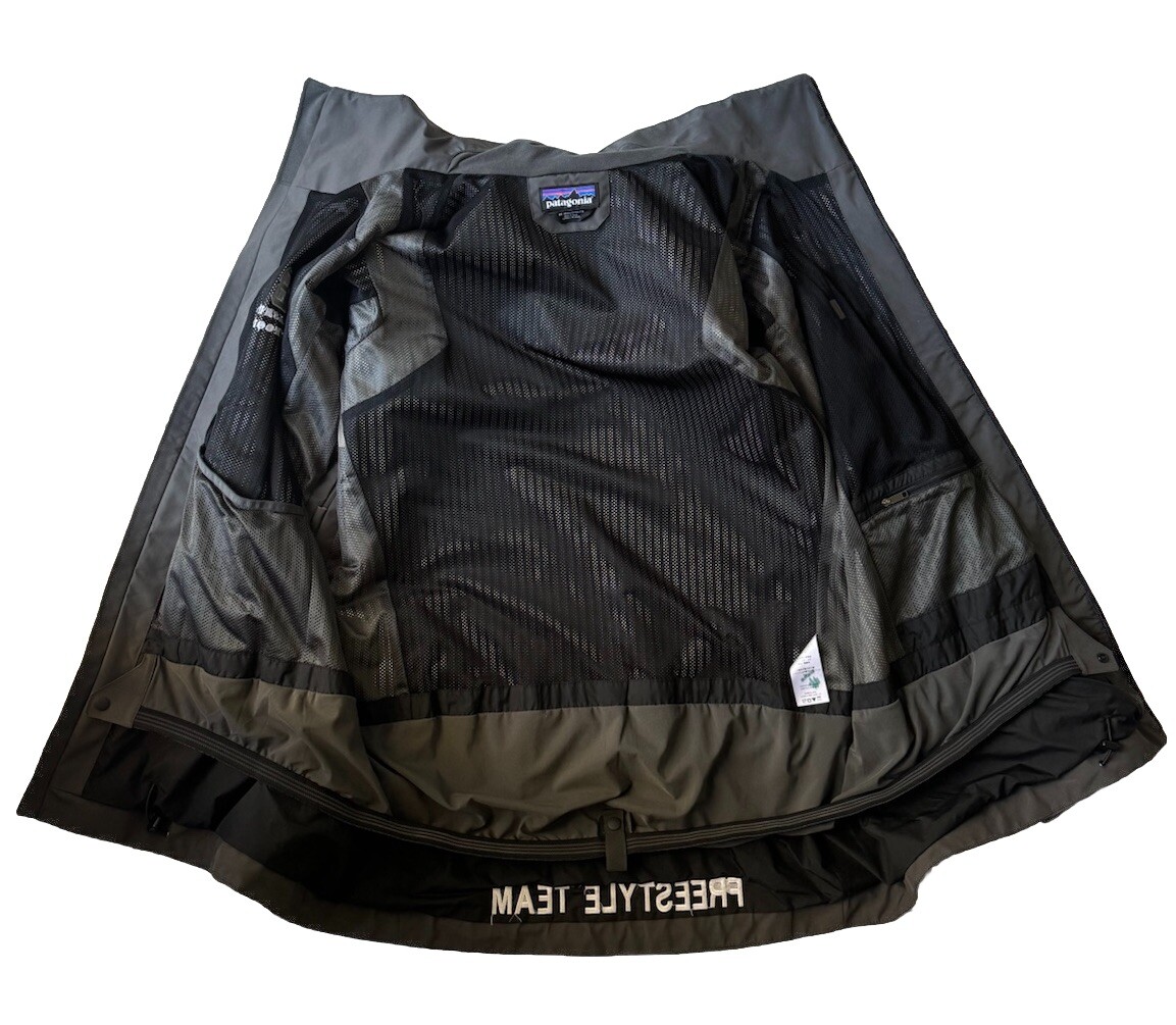 Patagonia Powder Bowl Ski Jacket Men's Sz XL Gray Gore-Tex No Hood