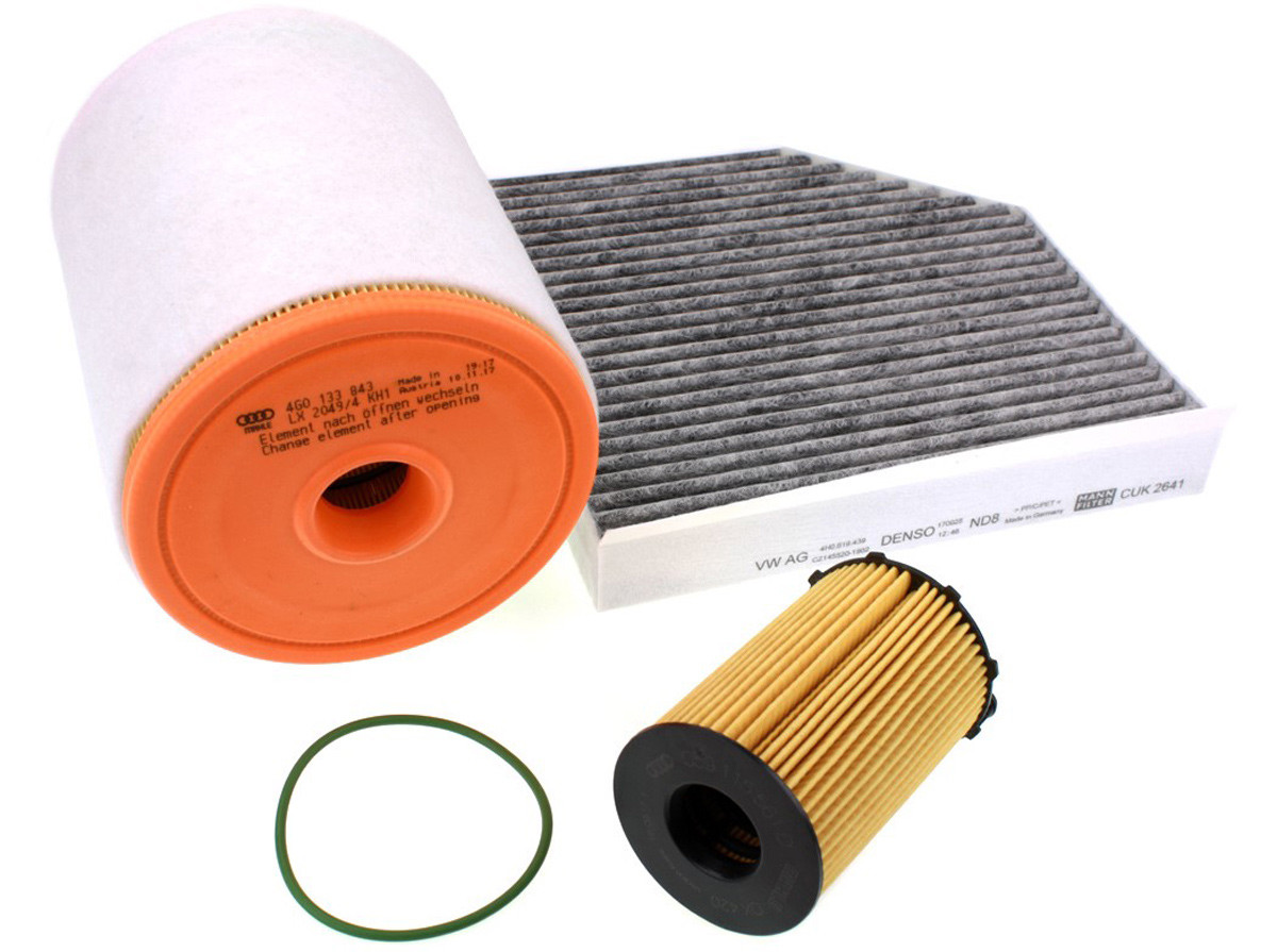 NEU Original Audi A7 A6 4G TFSI V6 3.0L Inspektionspaket Filter Service
