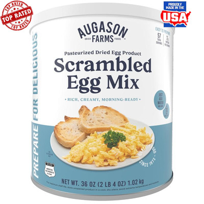Dried Egg Powder Mix Quick Breakfasts Omelets Casseroles Emergency Food New
