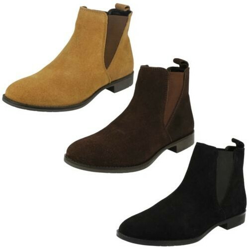 ladies slip on boots