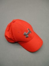Under Armour Size S Boys Red Athletic Baseball Cap 6i