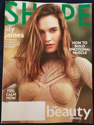 Shape Magazine October 2020 Beauty Issue: Lily James, Emotional Muscle, etc