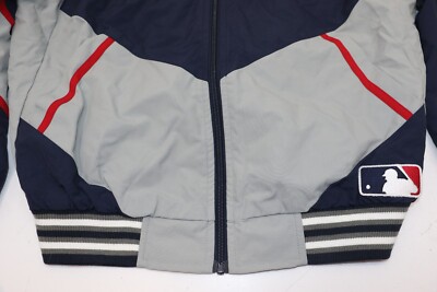 Supreme New York Yankees Track Jacket Size Medium - Grey/Blue/Red