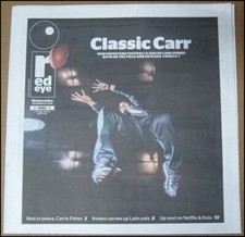 12/28/2016 Red Eye Chicago Newspaper Austin Carr Carrie Fisher Star Wars