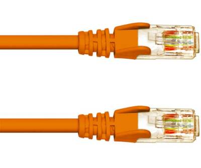 10M CAT 6a 10Gb S-FTP LSZH PATCH CABLE - ORANGE