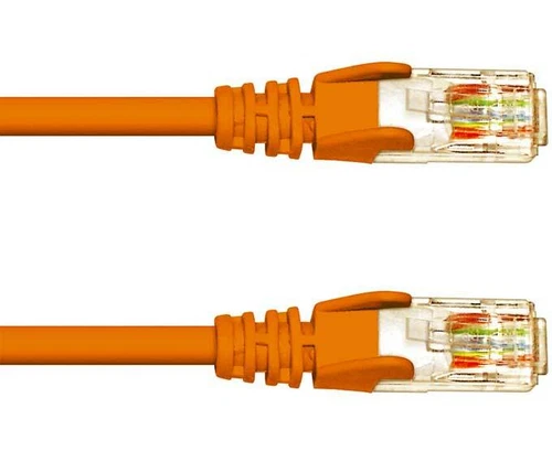 10M CAT 6a 10Gb S-FTP LSZH PATCH CABLE - ORANGE