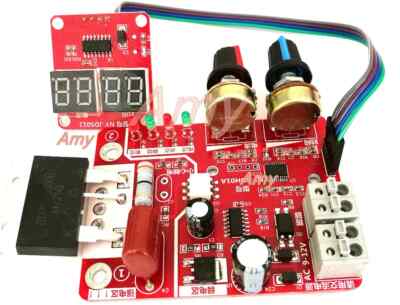 Spot Welding Time and Current Control Panel Timing Current with Digital Display