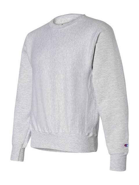 champion reverse weave white crew neck sweatshirt