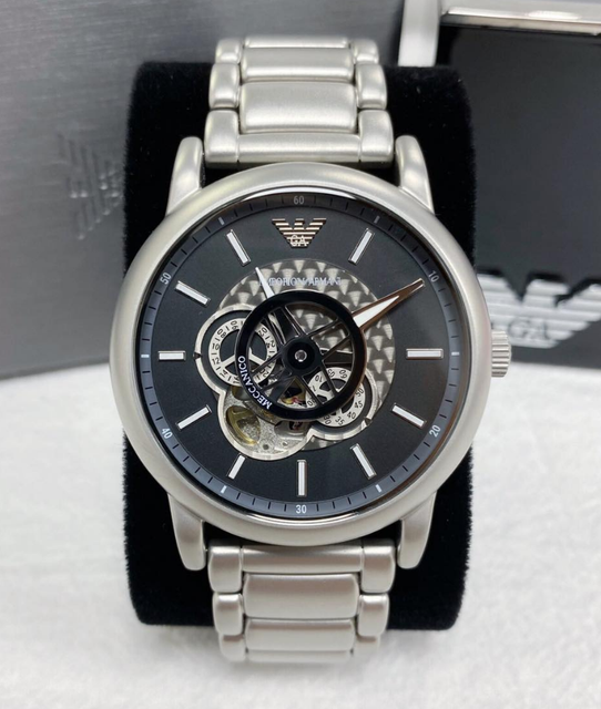 armani mechanical watch